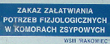 jedna z serii humorystycznych tabliczek umieszczanych na zsypach