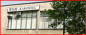 ul. Pruszkowska 4d, pawilon z siedzib� zarz�du WSM RAKOWIEC