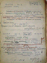 Pierwszy zapis w zeszycie blok�w filmowych programu - wpisu dokona� Andrzej Kurek.